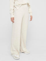 ONLTESSA PANT KNT 15212603 - Pumice Stone / L- - PANTALONI