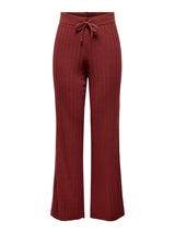 ONLTESSA PANT KNT 15212603 - Spiced Apple / L- - PANTALONI 