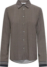 ONLVEDA BORDER L/S SHIRT WVN 15357487 CAMICIA DONNA