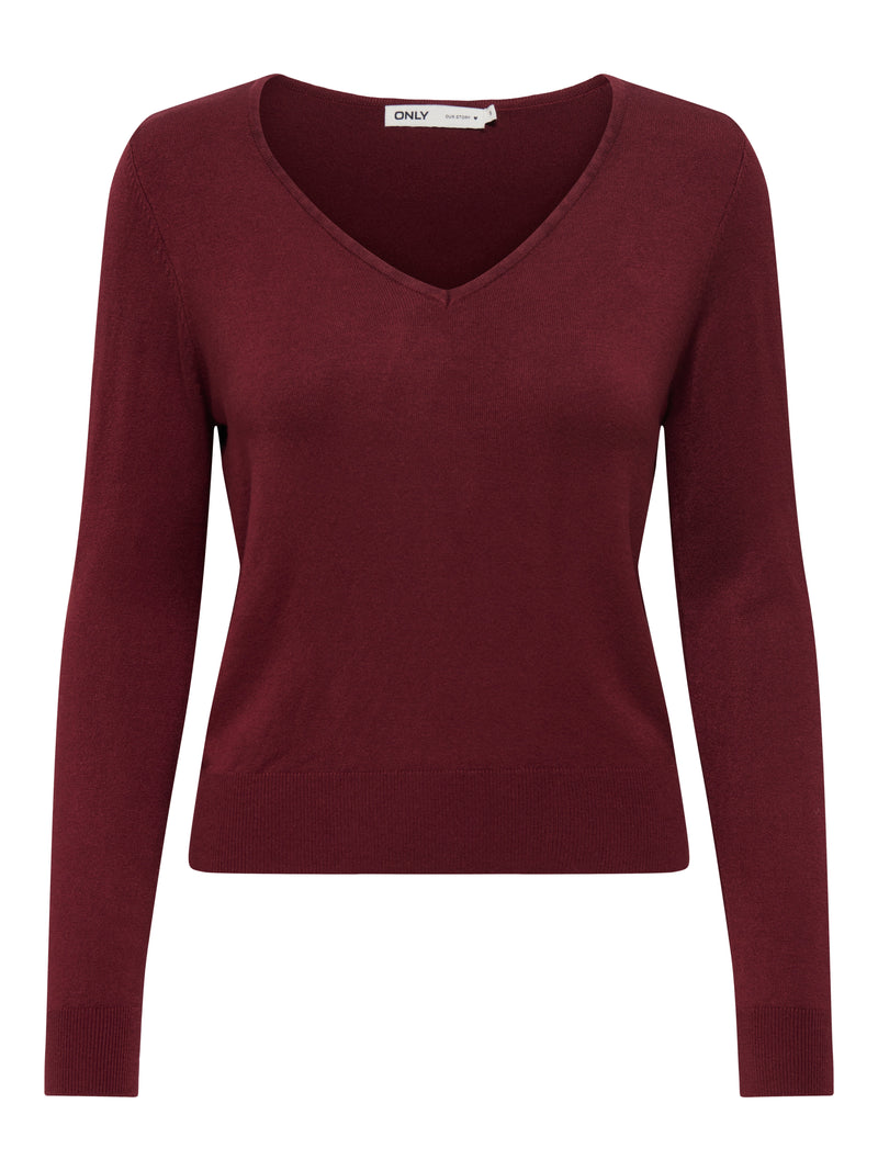 ONLVENICE LIFE LS VNECK PULLO KNT NOOS 15333990 MAGLIERIA &