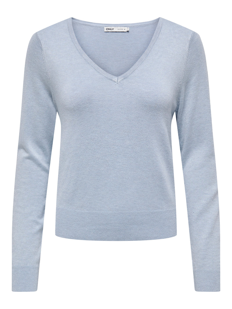 ONLVENICE LIFE LS VNECK PULLO KNT NOOS 15333990 MAGLIERIA &