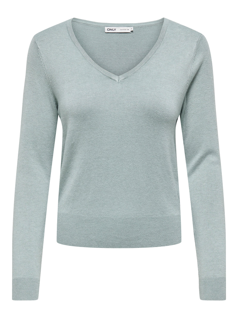 ONLVENICE LIFE LS VNECK PULLO KNT NOOS 15333990 MAGLIERIA &