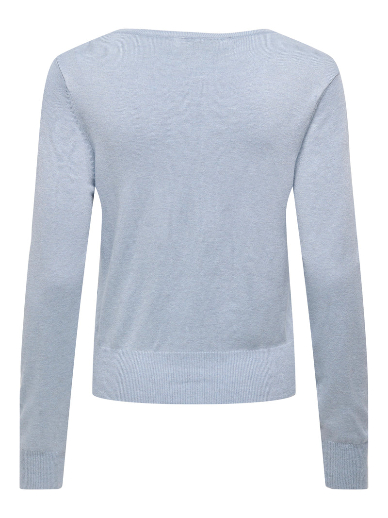 ONLVENICE LIFE LS VNECK PULLO KNT NOOS 15333990 MAGLIERIA &