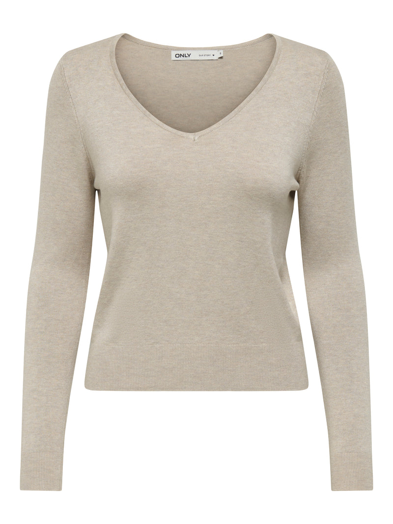 ONLVENICE LIFE LS VNECK PULLO KNT NOOS 15333990 MAGLIERIA &