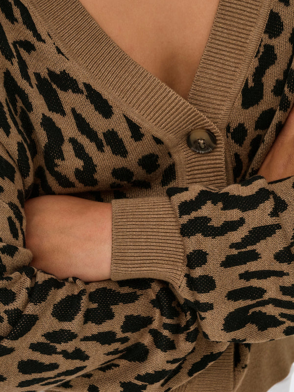 ONLVIENNA LS JQ LEO CARDIGAN CC KNT 15347875 MAGLIERIA &