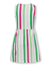 KOGSTELLA S/L STRIPE SKATER DRESS JRS 15292319 - ABITO DONNA