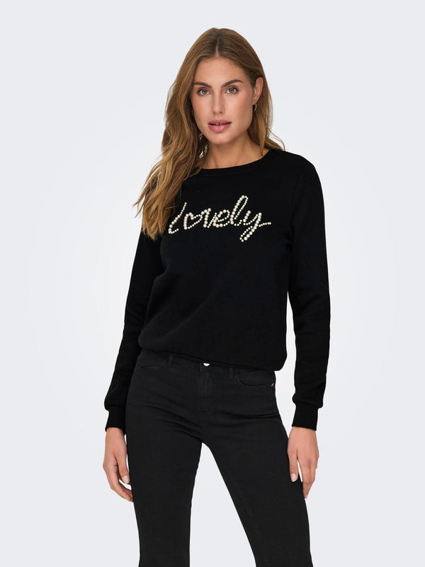 ONLAMY LIFE L/S O-NECK PEARL SWT 15331042 - MAGLIERIA &