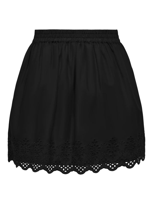 ONLLOU LIFE EMB FLOWY SKIRT PTM 15313168 - GONNA DONNA