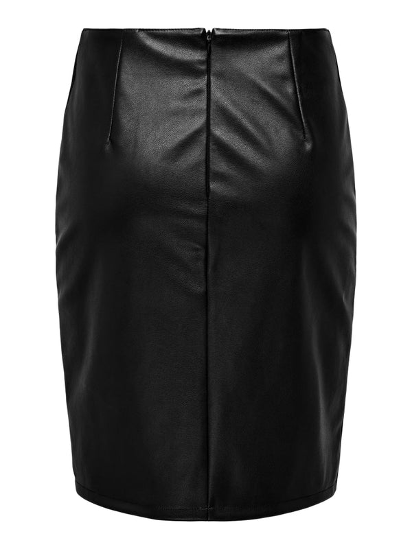 ONLHEIDI FAUX LEATHER PENCIL SKIRT OTW 15306072 - GONNA