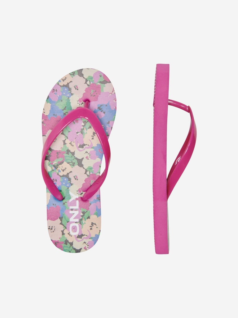 KOGLISA FLOWER FLIP FLOP 15289458 - Purple Rose / 34 -