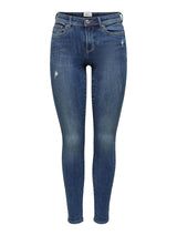 ONLWAUW MID SKINNY BJ114-3 NOOS 15219241 - Medium Blue Denim