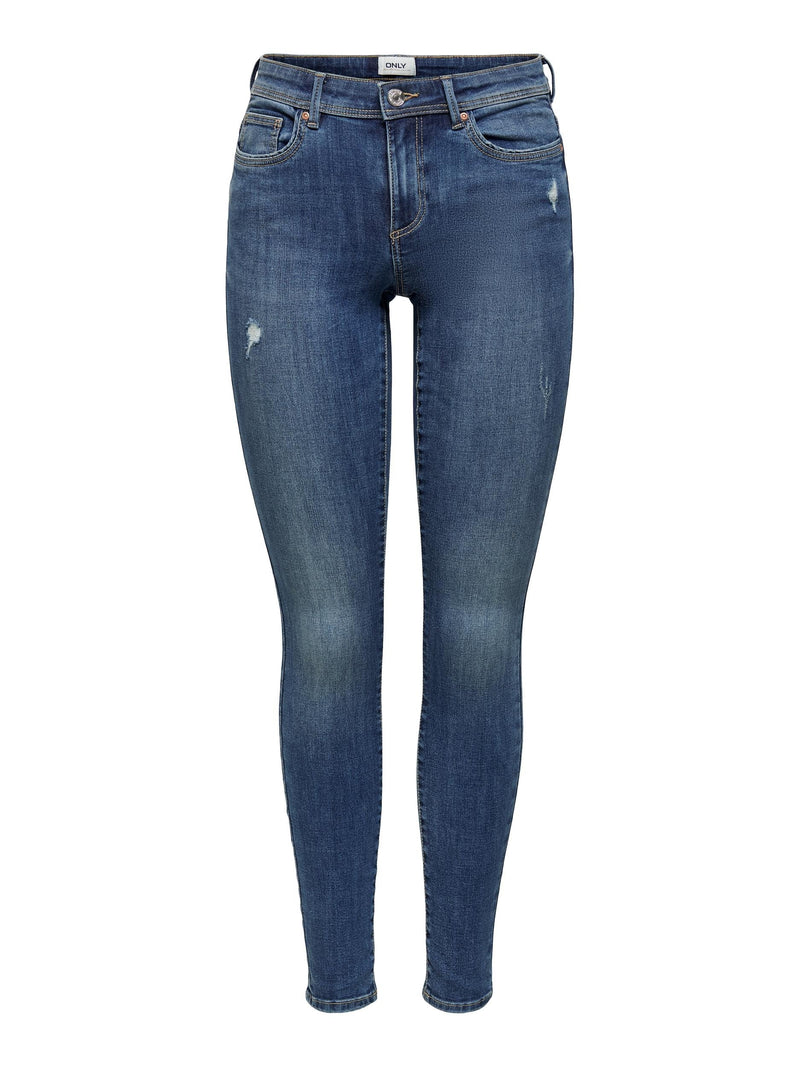 ONLWAUW MID SKINNY BJ114-3 NOOS 15219241 - Medium Blue Denim