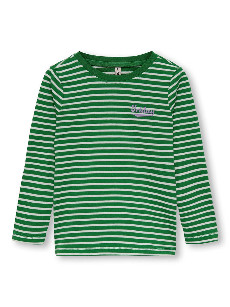 KMGWEEKDAY REG L/S STRIPE TOP BOX JRS 15283140 - First Tee /