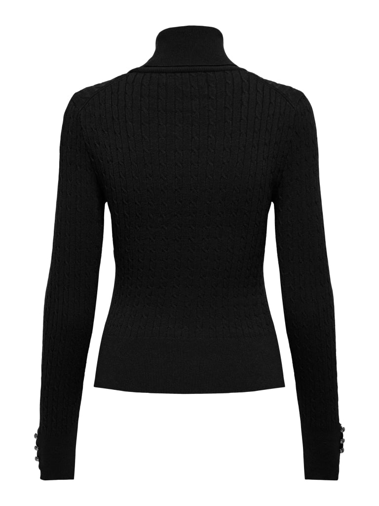 ONLLORELAI LS CABLE ROLLNECK KNT 15306928 - MAGLIERIA &