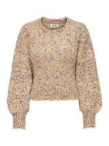 ONLFANTASTICO LS GLITTER O-NECK KNT 15301533 - MAGLIERIA &