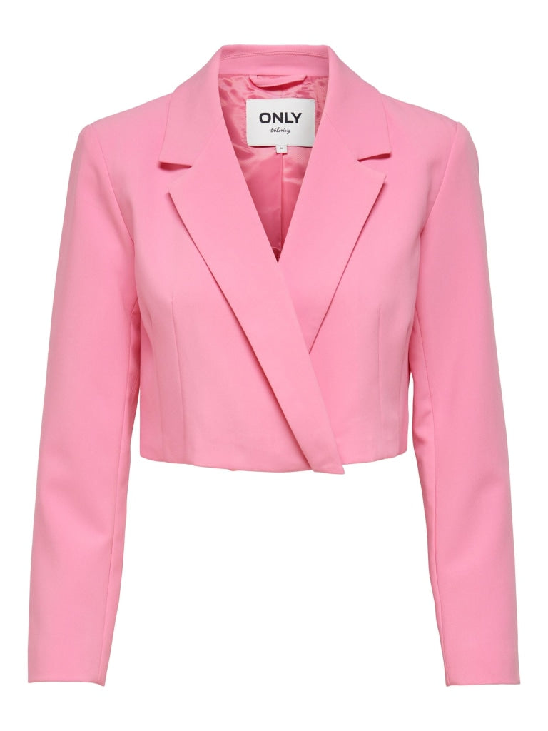 ONLY ONLYASMINE L/S SHORT BLAZER TLR 15256015 - Sachet Pink 