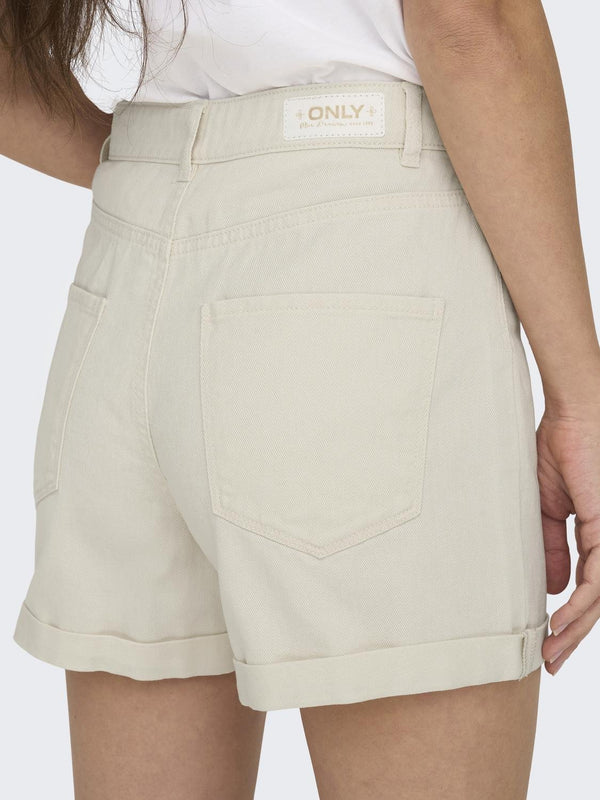 ONLVEGA HW MOM DNM SHORTS NOOS 15230571 - GONNA DONNA