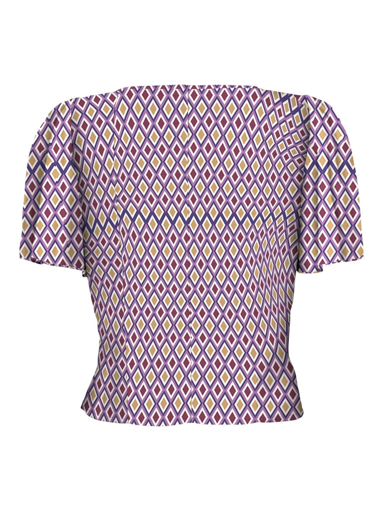 ONLALMA LIFE VIS S/S MAE TOP AOP PTM 15284359 - T-SHIRT &