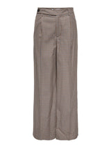 OPMNANTES HW WIDE CHECK PANT TLR 15272058 - Silver Mink / 