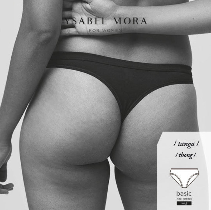 PERIZOMA THONG 10095 - BLACK / S - SLIP DONNA