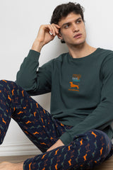 Pigiama Uomo in Caldo Cotone HOMBRE MY DOG 63760-0