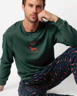 Pigiama Uomo in Caldo Cotone HOMBRE MY DOG 63760-0