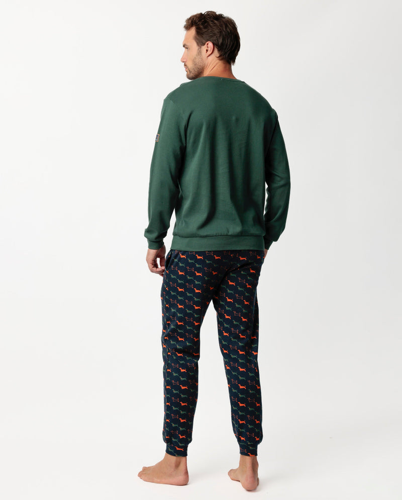 Pigiama Uomo in Caldo Cotone HOMBRE MY DOG 63760-0