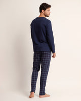 Pigiama uomo in Cotone manica lunga e pantalone lungo 62134