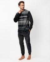 Pigiama Uomo in Morbida Ciniglia 63785-0 - PIGIAMA UOMO