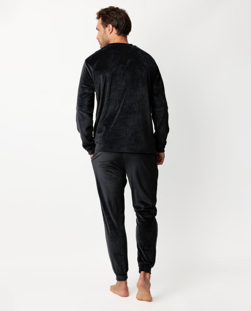 Pigiama Uomo in Morbida Ciniglia 63785-0 - PIGIAMA UOMO