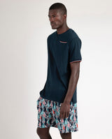 Pigiama Uomo Moda Pantaloncino e Maglietta Manica Corta