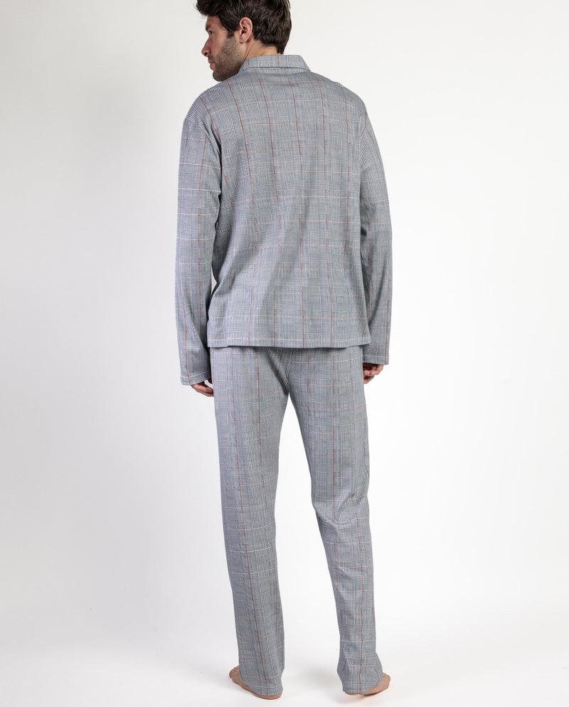 PIJAMA ABIERTO HARRIS 63796-0 - PIGIAMA UOMO INVERNALE