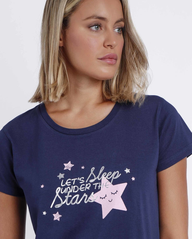 PIJAMA P/LARGO UNDER THE STARS 60400 - PIGIAMA DONNA