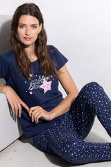 PIJAMA P/LARGO UNDER THE STARS 60400 - PIGIAMA DONNA