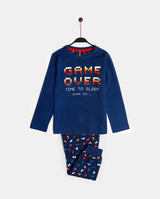 PIJAMA TWEEN CHICO GAME OVER 56638 - MARINO / 6 - PIGIAMA 