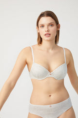 Reggiseno Donna con Ferretto 10400 - CAVA MELANGE / 85B - 