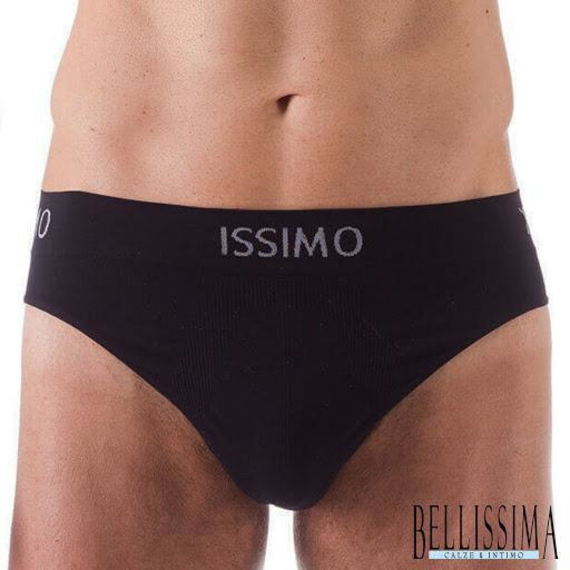 Slip microfibra 210 - S/M / NERO - SLIP UOMO