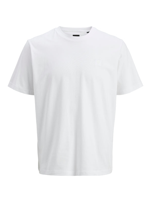 T-Shirt da Sotto Giacca Effetto Cotone e Seta 12276050
