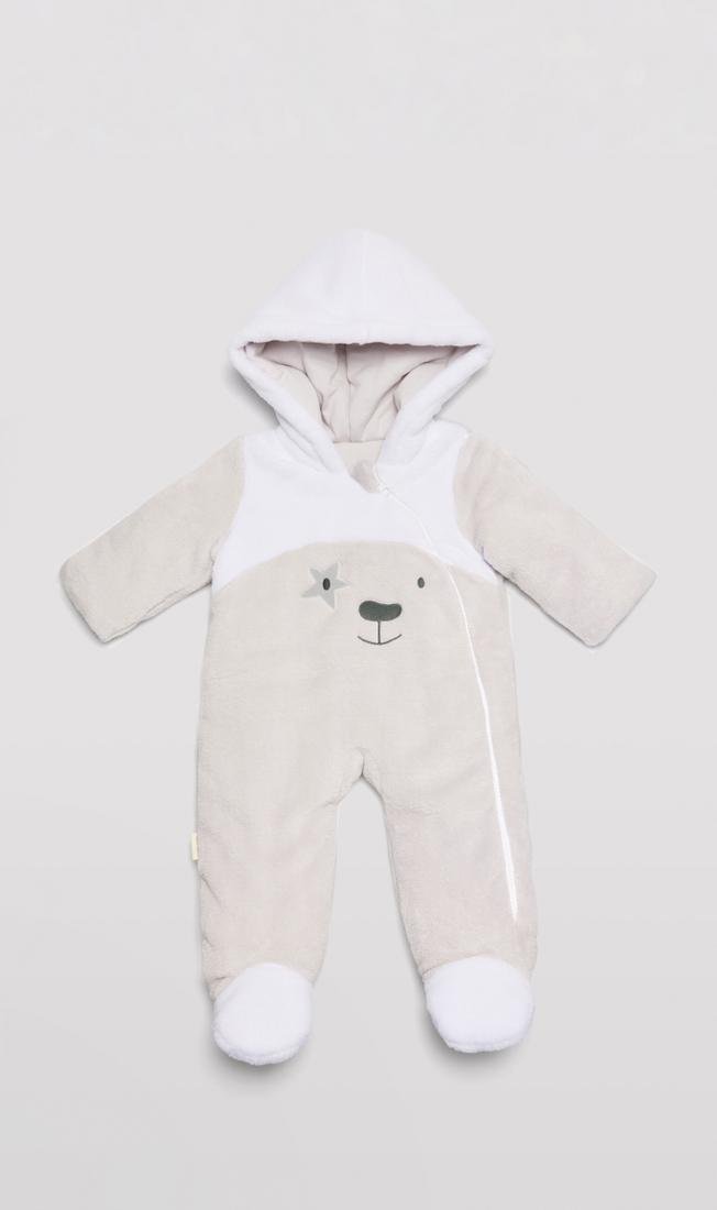 TUTINA BEBE A MANICHE LUNGHE 25379 - TUTINA NEONATO CINIGLIA