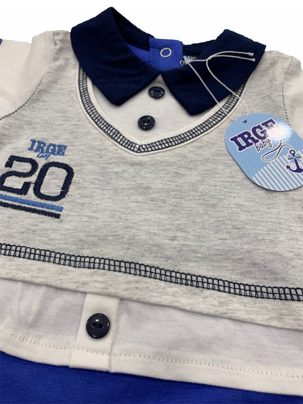 Tutina Jersey 100% Cotone art. IG149/4 - TUTINA NEONATO 