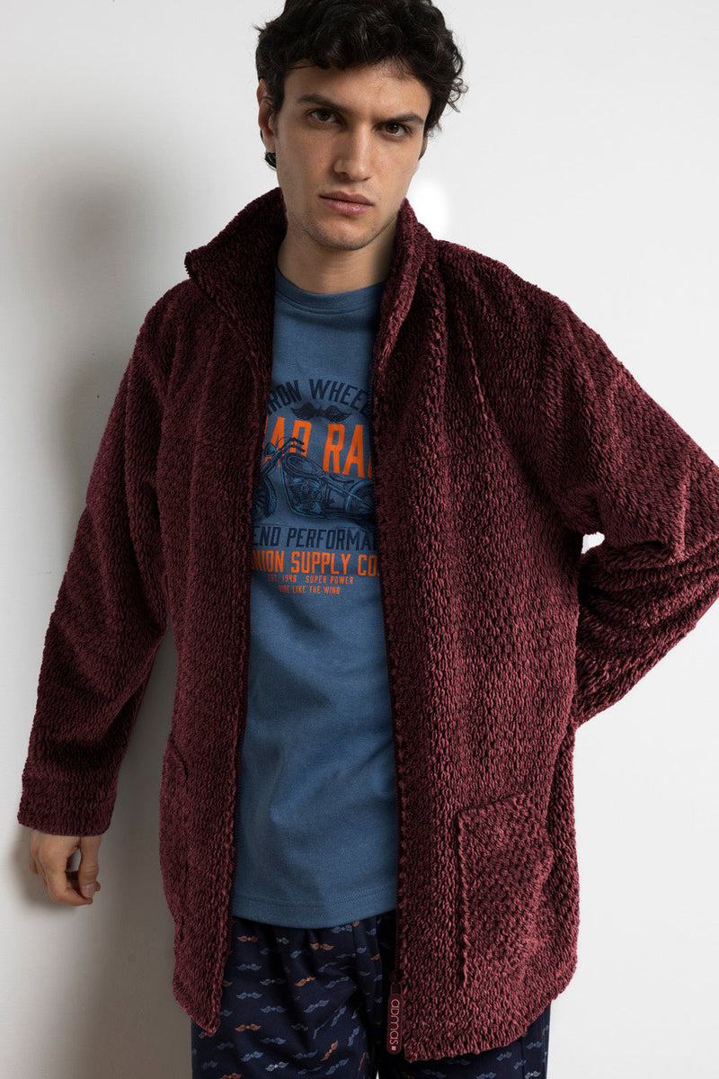 Vestaglia Da Camera Calda 67316-0 - VESTAGLIA UOMO