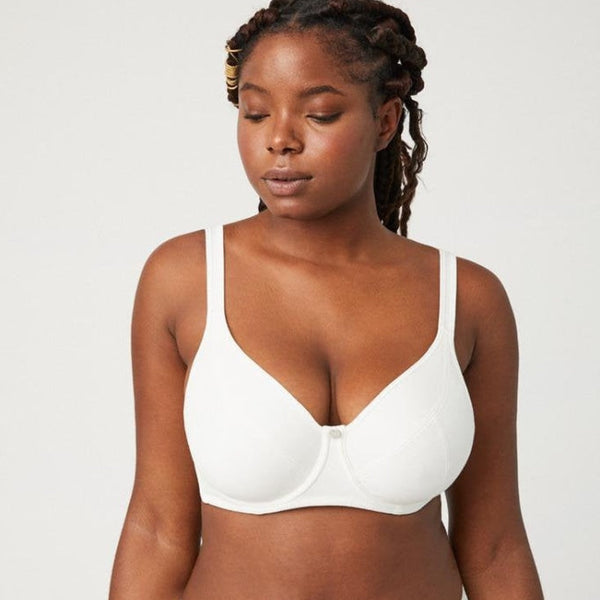 Reggiseno Senza Ferretto Ysabel Mora Essentials - Coppe Continue Morbide, Spalline Rinforzate, Chiusura Larga A 4 Posizioni - Microfibra Traspirante