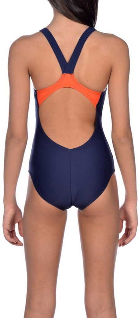 ARENA G DRAFT JR V BACK ONE PIECE NAVY-NECTARINE 002349703 -