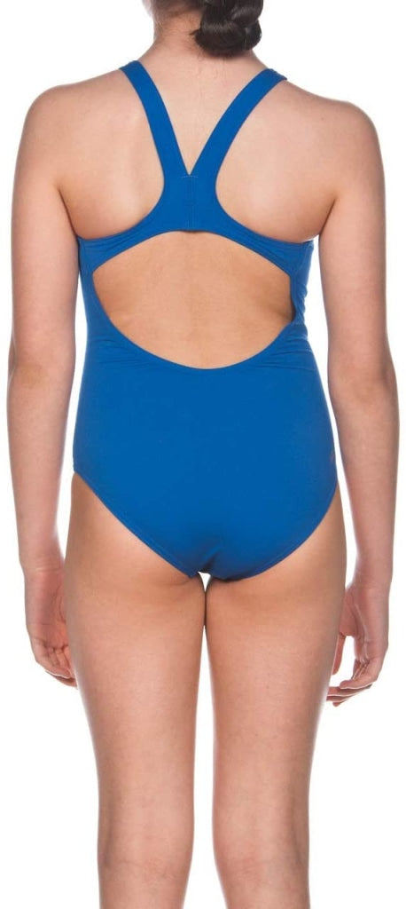 ARENA G SOLID SWIM PRO JR ROYAL-WHITE 2A26372