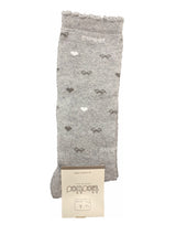 Calzettone Bimba in Caldo Cotone art.21502 - 23/25 / Grigio 