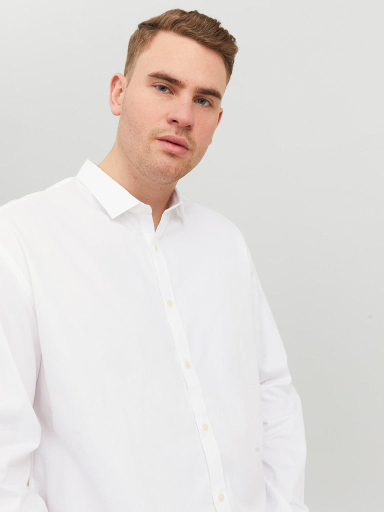 JPRBLACARDIFF SHIRT L/S PS NOOS 12235157 - CAMICIA UOMO