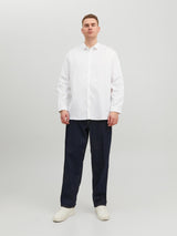 JPRBLACARDIFF SHIRT L/S PS NOOS 12235157 - CAMICIA UOMO