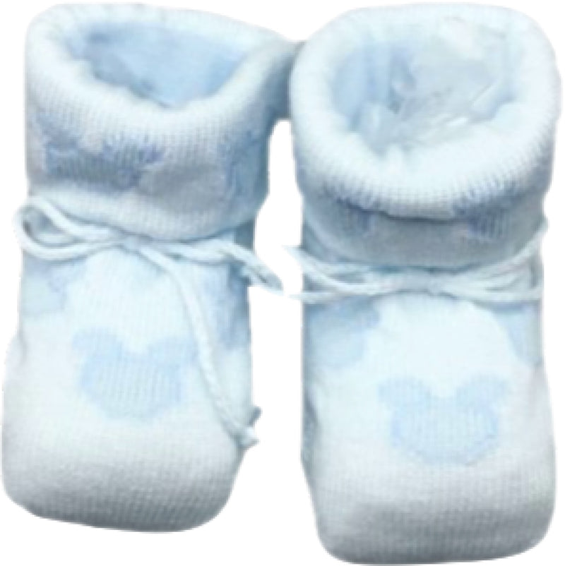 Caveja Scarpette Baby in Caldo Cotone SL291 - TAGLIA UNICA /