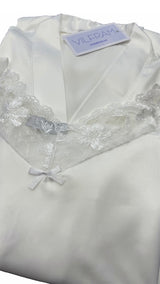 Coordinato Donna Sposa in Raso Canotta e Vestaglietta 50852 