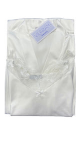 Coordinato Donna Sposa in Raso Canotta e Vestaglietta 50852 